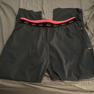 Koi lite pants. Size large. Dark gray.